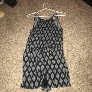 Black and white romper from target